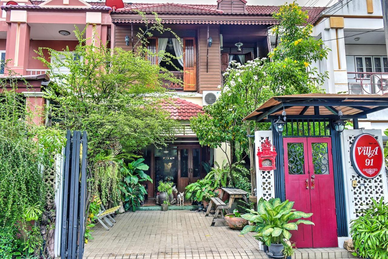 Villa 91 Guesthouse Bangkok Exterior foto