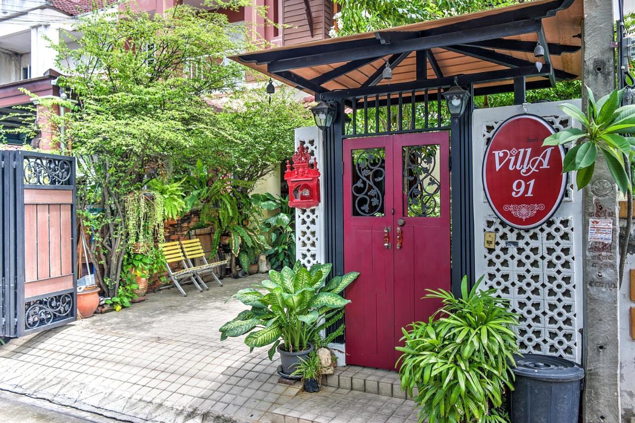 Villa 91 Guesthouse Bangkok Exterior foto